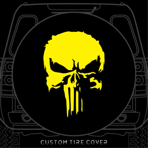 Custom Tire Cover Skull