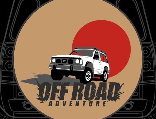 FJ Cruiser Blue Badge Custom Tire Cover