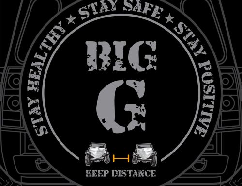 Big G Stay Healthy Custom Tire Cover
