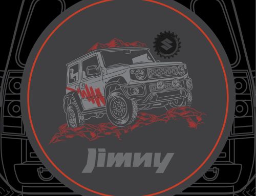Winter Is Coming Direwolf Custom Tire Cover