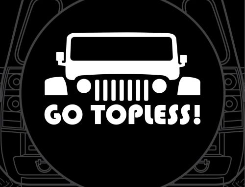 Go Topless Jeep Custom Tire Cover