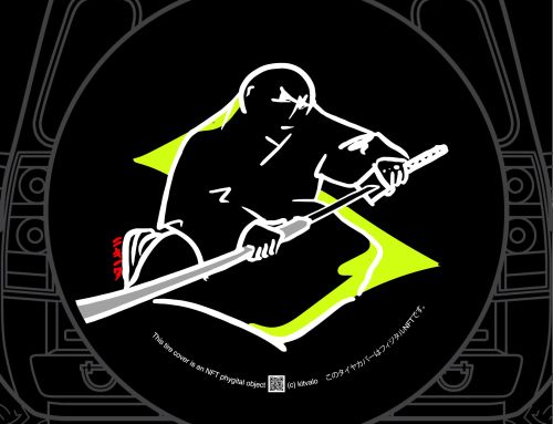 Snowboarder Silhouette Custom Tire Cover