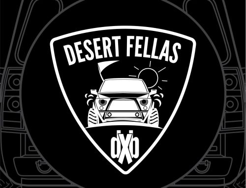 Desert Fellas Triangle Badge Custom Tire Cover