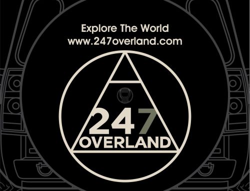 247 Overland Logo Custom Tire Cover