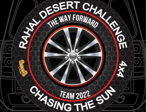 Rahal Desert Challenge Chasing The Sun Custom Tire Cover