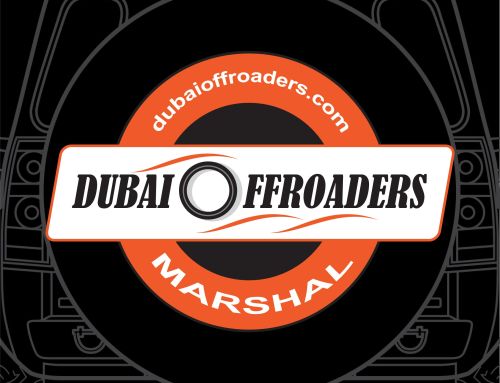 Dubai Offroaders Marshal Custom Tire Cover