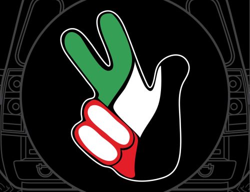 Peace Sign UAE Flag Custom Tire Cover