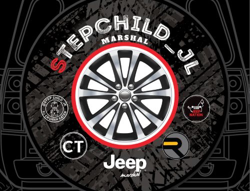 Stepchild JL Marshal Red Badge Custom Tire Cover