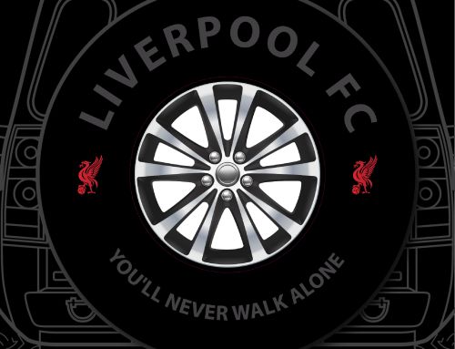 Liverpool FC Crest Custom Tire Cover