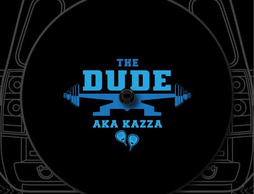The Dude Aka Kazea Logo Custom Tire Cover