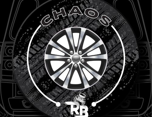 Chaos Compass Wheel Badge Custom Tire Cover