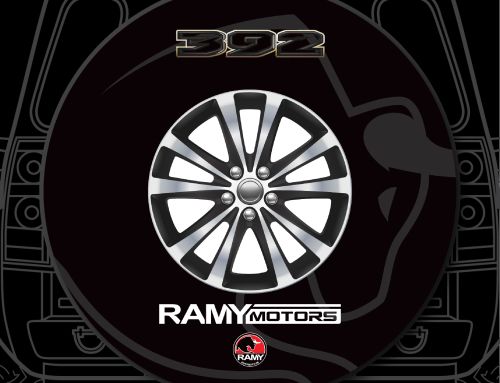 392, Ramy Motors Wheel Badge Custom Tire Cover