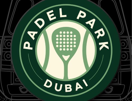 Padel Park Dubai Badge Custom Tire Cover
