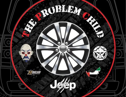 The Problem Child Wheel Custom Tire Cover