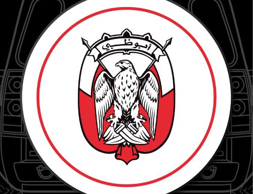 Abu Dhabi Logo Custom Tire Cover alt