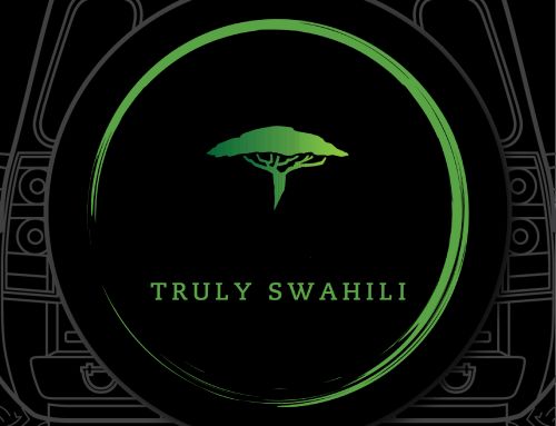 Truly Swahili Africa Logo Custom Tire Cover